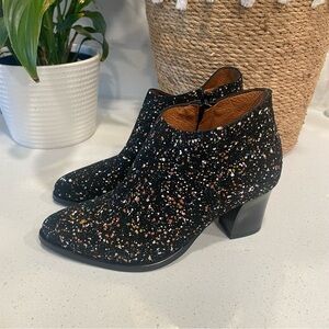 Eric Michael Splash Valley Vento Leather Boot Speckled Paint Women's 36/US 5.5-6